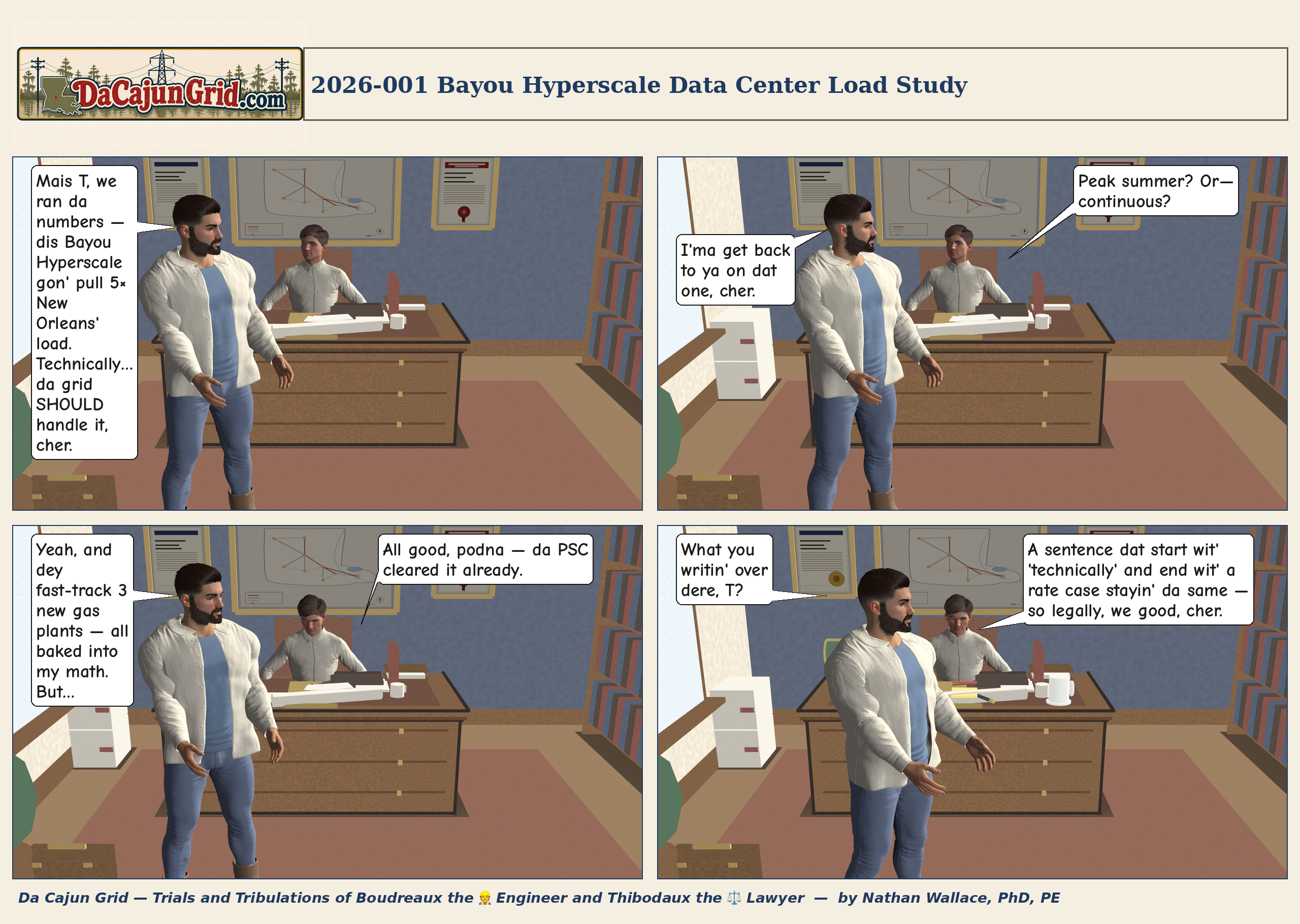 Episode 001 — Bayou Hyperscale Load Study (English)