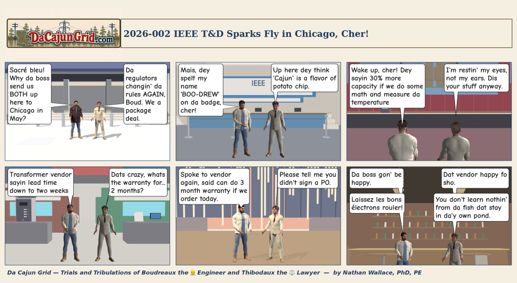 Episode 002 — IEEE T&D Sparks Fly in Chicago, Cher!