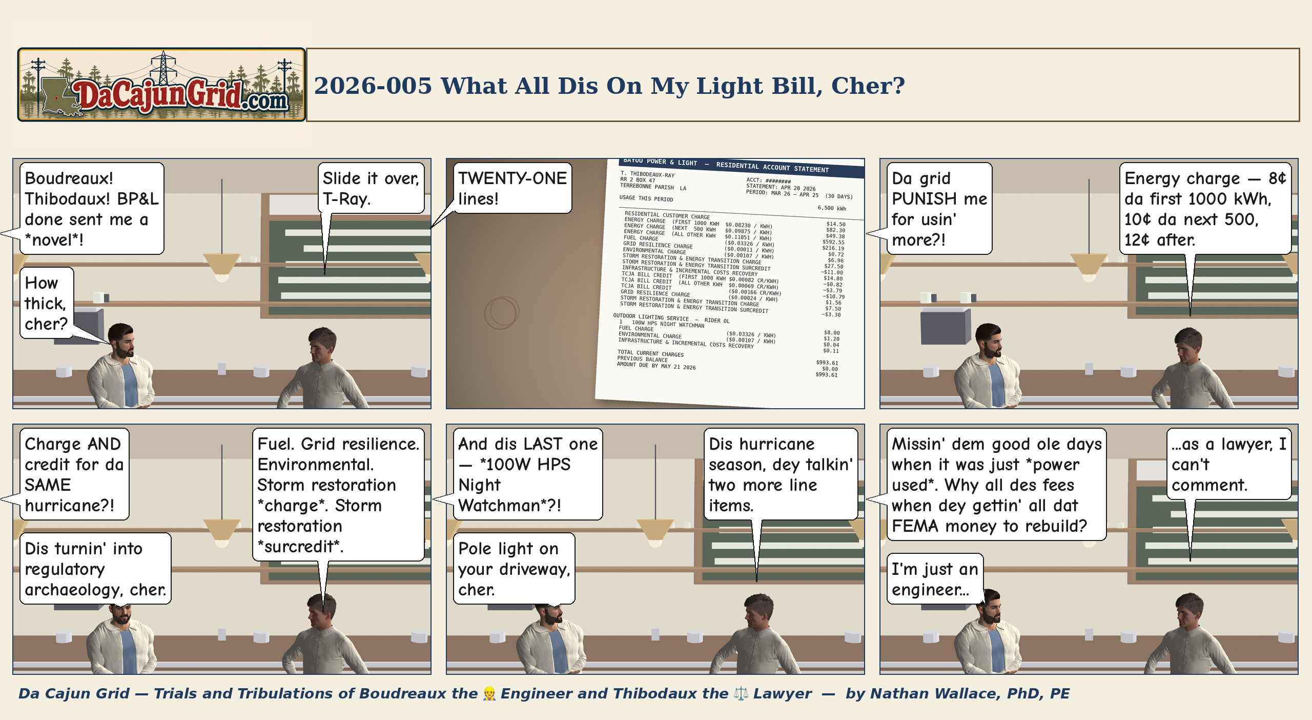 Episode 005 — What All Dis On My Light Bill, Cher?